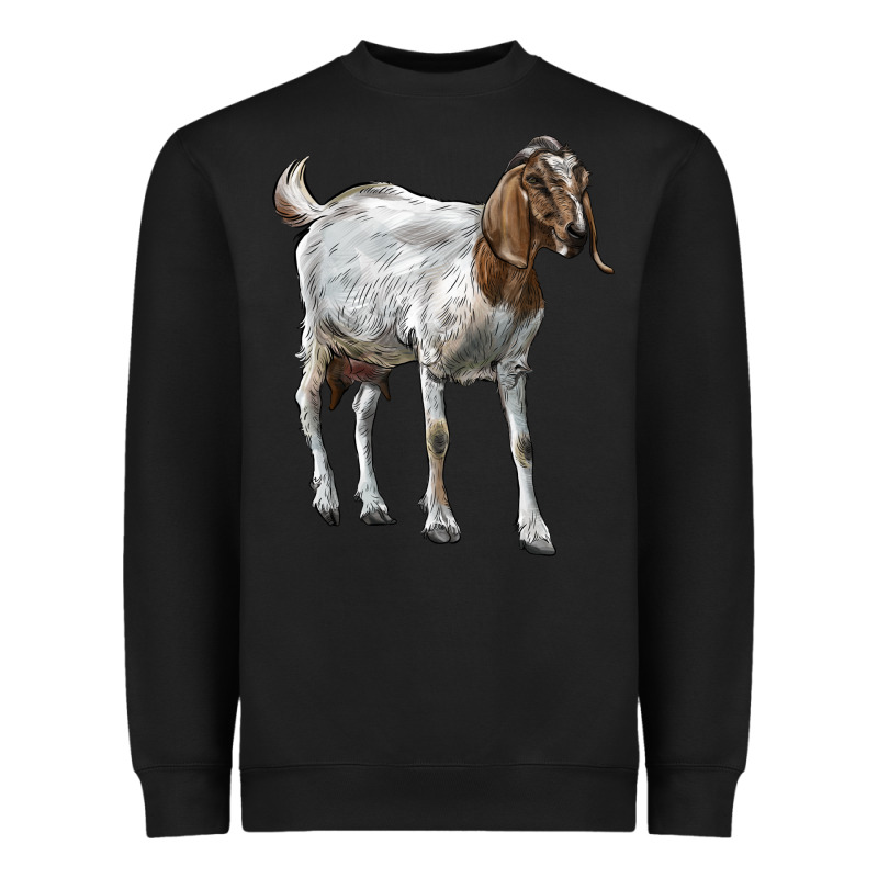 Boer Goat Heavyweight Sweatshirt by LillyAllenDesigns | Teevron