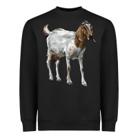 Black Boer Goat Heavyweight Sweatshirt - LillyAllenDesigns