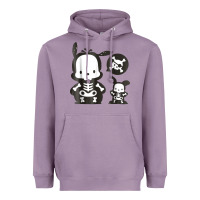 Lavender pochacco skeleton halloween shirt Heavyweight Hoodie - longCreatives