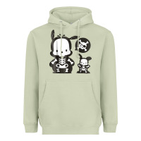 Matcha pochacco skeleton halloween shirt Heavyweight Hoodie - longCreatives