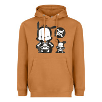 Meerkat pochacco skeleton halloween shirt Heavyweight Hoodie - longCreatives