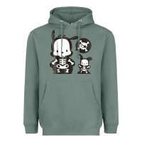 Sage pochacco skeleton halloween shirt Heavyweight Hoodie - longCreatives