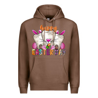 Chestnut Happy Easter Premium Hoodie - CowhideDigitalArt
