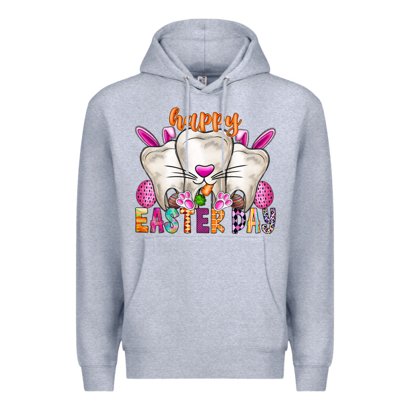 Happy Easter Premium Hoodie by CowhideDigitalArt | Teevron
