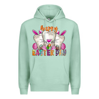Seafoam Happy Easter Premium Hoodie - CowhideDigitalArt