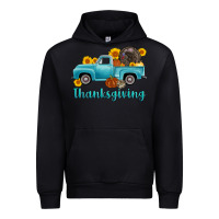 Black thanksgiving truck turkey Urban Hoodie - AdoDesignShop