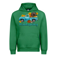 Emerald thanksgiving truck turkey Urban Hoodie - AdoDesignShop