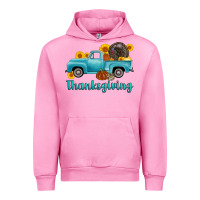 Fuchsia Pink thanksgiving truck turkey Urban Hoodie - AdoDesignShop