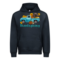 Navy thanksgiving truck turkey Urban Hoodie - AdoDesignShop