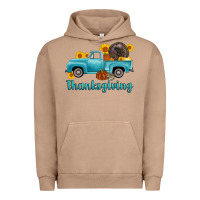 Pigment Burro thanksgiving truck turkey Urban Hoodie - AdoDesignShop