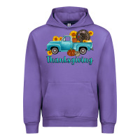 Tulip thanksgiving truck turkey Urban Hoodie - AdoDesignShop