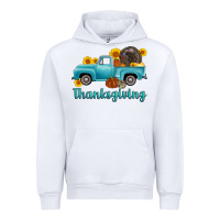 White thanksgiving truck turkey Urban Hoodie - AdoDesignShop