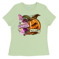 Matcha Sorta sweet sorta spooky Ladies Tee - NancyCooperArtShop