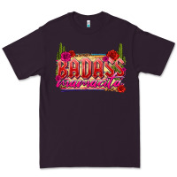 Plum Badass Mamacita Premium Tee - texasbilliewilder