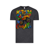 Vintage Black autism crusher Vintage Tee - CowGirlArtShop