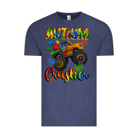 Vintage Denim autism crusher Vintage Tee - CowGirlArtShop