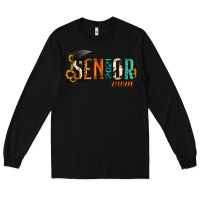 Black Mom of a Senior 2021 Long Sleeve Tee - Jasminsmagicworld