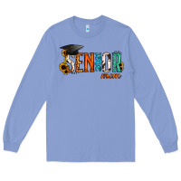 Colony Blue Mom of a Senior 2021 Long Sleeve Tee - Jasminsmagicworld