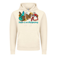 Vintage Artic peace love phlebotomy Vintage Hoodie - OliviaCreatesArt