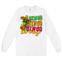 White Cinco cinco de mayo Long Sleeve Tee - FaDigitalArtStudio