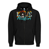 Black love german shorthaired pointers Zipper Hoodie - Artiststas