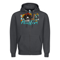 Smoke love german shorthaired pointers Zipper Hoodie - Artiststas