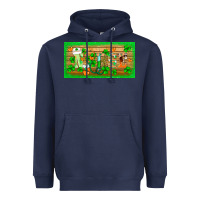Navy st.patricks nurse license plate template Heavyweight Hoodie - BarkalooDesign
