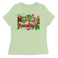 Matcha christmas medical assistant Ladies Tee - texasbilliewilder