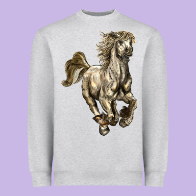 Percheron Horse Heavyweight Sweatshirt Designed By Lillyallendesigns