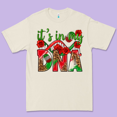 It's In My Dna Mexico Premium Tee Designed By Texasbilliewilder