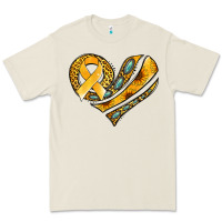 Bone childhood cancer awareness heart Premium Tee - Jasminsmagicworld