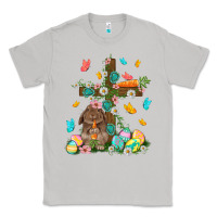 Moon Dust Western Rabbit with Cross Easter Day Classic Tee - HowdyJamesFarm