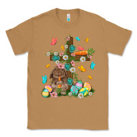 Toasted Coconut Western Rabbit with Cross Easter Day Classic Tee - HowdyJamesFarm