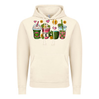 Vintage Artic stuck on you cactus coffee cups Vintage Hoodie - OliviaCreatesArt