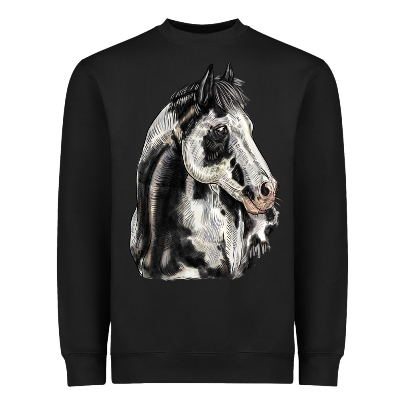 Paint Horse Heavyweight Sweatshirt by LillyAllenDesigns | Teevron