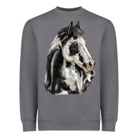 Storm paint horse Heavyweight Sweatshirt - LillyAllenDesigns