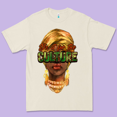 Do It For The Culture Premium Tee Designed By Nancycooperartshop