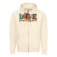 Sandshell love german shepherd Zipper Hoodie - Artiststas