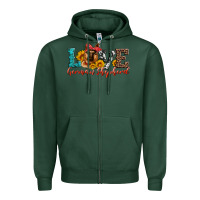Sports Green love german shepherd Zipper Hoodie - Artiststas