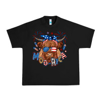 Black moo rica highland cow Urban Heavy Tee - RanaPortraitStore
