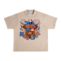 French Oak moo rica highland cow Urban Heavy Tee - RanaPortraitStore