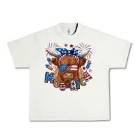 Pistachio moo rica highland cow Urban Heavy Tee - RanaPortraitStore