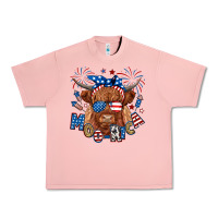 Salmon moo rica highland cow Urban Heavy Tee - RanaPortraitStore