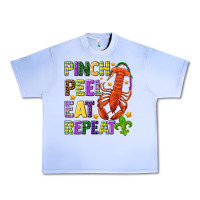 Grape Ice Pinch peel eat repeat crawfish Urban Heavy Tee - HowdyJamesFarm