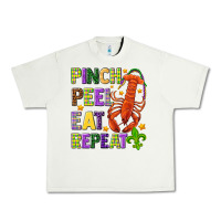 Pistachio Pinch peel eat repeat crawfish Urban Heavy Tee - HowdyJamesFarm
