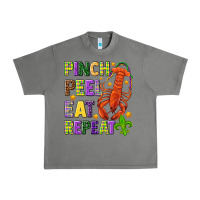 Tornado Pinch peel eat repeat crawfish Urban Heavy Tee - HowdyJamesFarm
