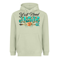 Matcha y'all need jesus arrow lily flowers Heavyweight Hoodie - BarkalooDesign