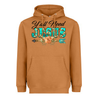 Meerkat y'all need jesus arrow lily flowers Heavyweight Hoodie - BarkalooDesign