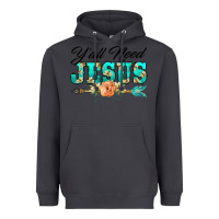 Smoke y'all need jesus arrow lily flowers Heavyweight Hoodie - BarkalooDesign