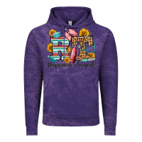 Cloud Purple respiratory therapist western Vintage Hoodie - OliviaCreatesArt